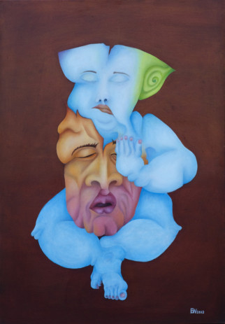 in control, 70cm x 100cm